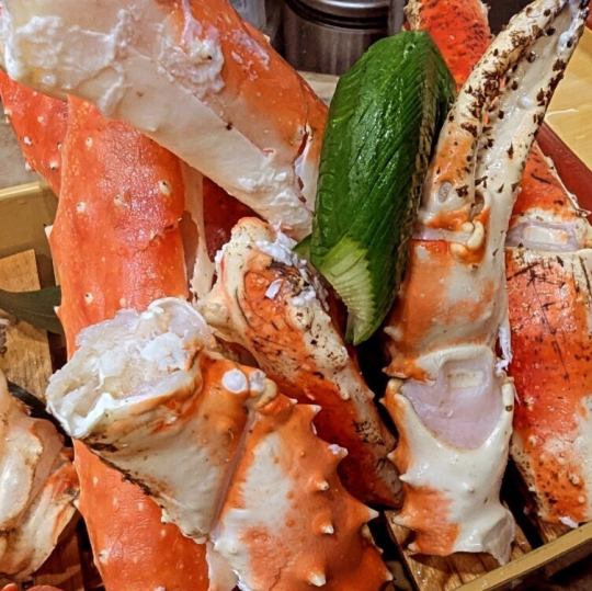 【季節限定】タラバガニ堪能フルコース12000円