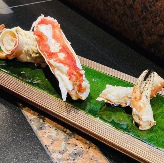 【季節限定】ズワイガニ堪能フルコース15000円