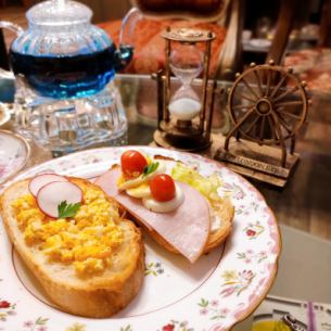 English open sandwich