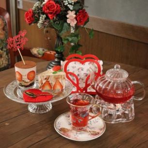 【要予約】苺姫のラブレターバレンタインスタンド