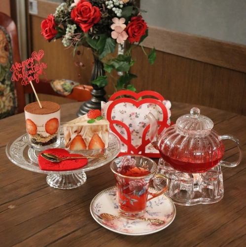 【要予約】苺姫のラブレターバレンタインスタンド