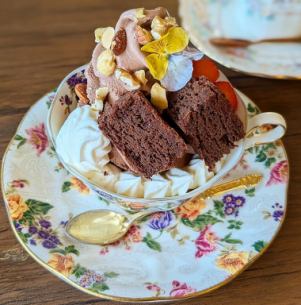 チョコソフト・ナッツ・ブラウニー