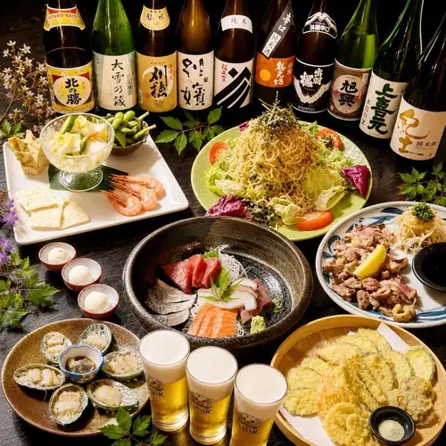 飲放コース4300円(税込)~