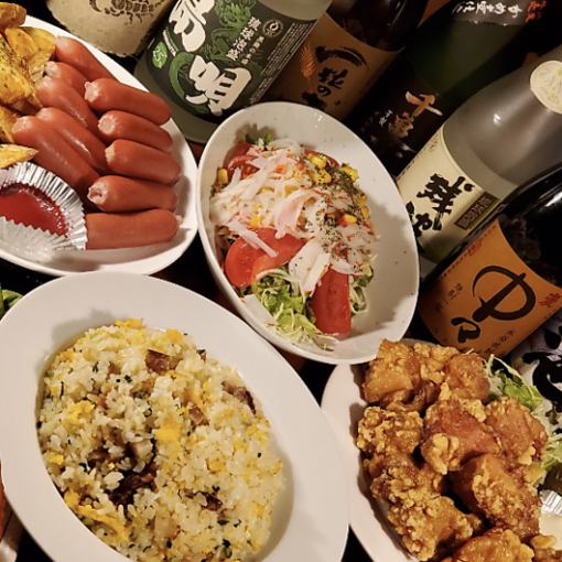 バランスよくリーズナブルに宴会をしたい方におすすめ！【2時間飲み放題付4000円コース】
