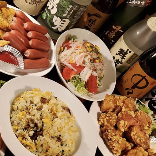 バランスよくリーズナブルに宴会をしたい方におすすめ!【2時間飲み放題付4000円コース】