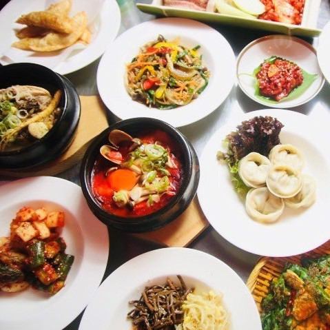 센바 야시 오미야 역에서 도보 1 분 !! 본고장의 맛을 즐길 수있는 한국 식당
