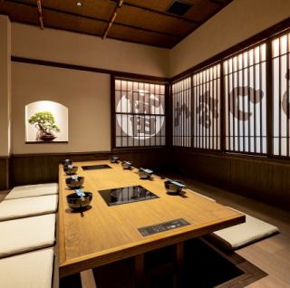 掘りごたつの個室のお席もご用意がございます。【もつ鍋 前田屋】