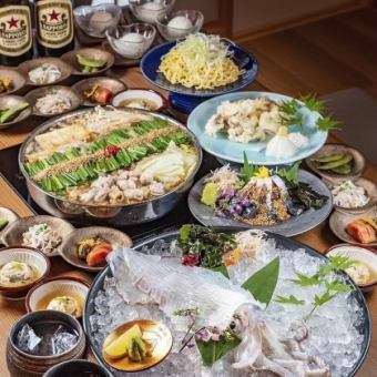 ★僅限平日★ 新鮮魷魚刺身套餐 ★ 含無限暢飲