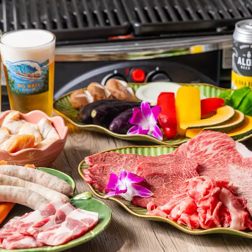2時間飲み放題付きBBQコース4900円【平日月曜日から木曜日限定】全6品
