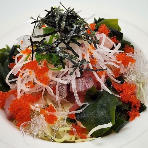 Seafood salad (wasabi dore)