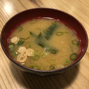 Naruto wakame miso soup