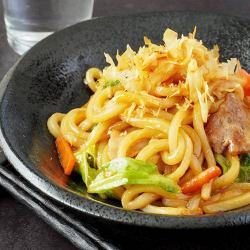 stir-fried udon