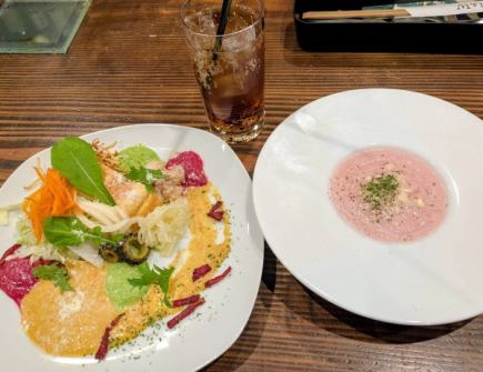 【ランチ限定】クイックランチコース<Wコース>