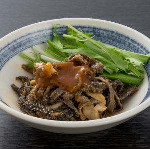 Beef omasum with spicy sauce