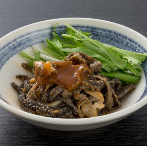 Beef omasum with spicy sauce