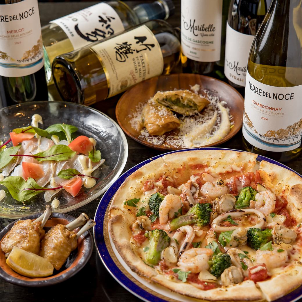 醍醐駅より2分◆前菜からメインディッシュまで、豊富なイタリアンをお楽しみください