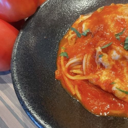 赤いカルボナーラ