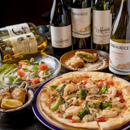 【2名様からご予約OK！】シーンに合わせて楽しめる≪おまかせコース≫