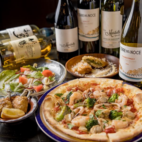 【2名様からご予約OK！】シーンに合わせて楽しめる≪おまかせコース≫