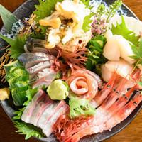 Seafood dishes such as sashimi are also excellent ...