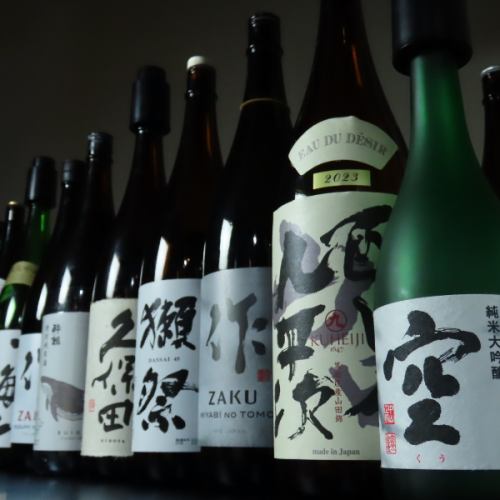 各地より取りそろえた地酒