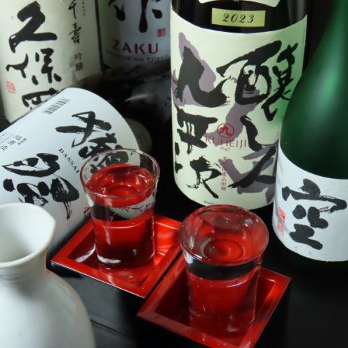 各地より取りそろえた地酒