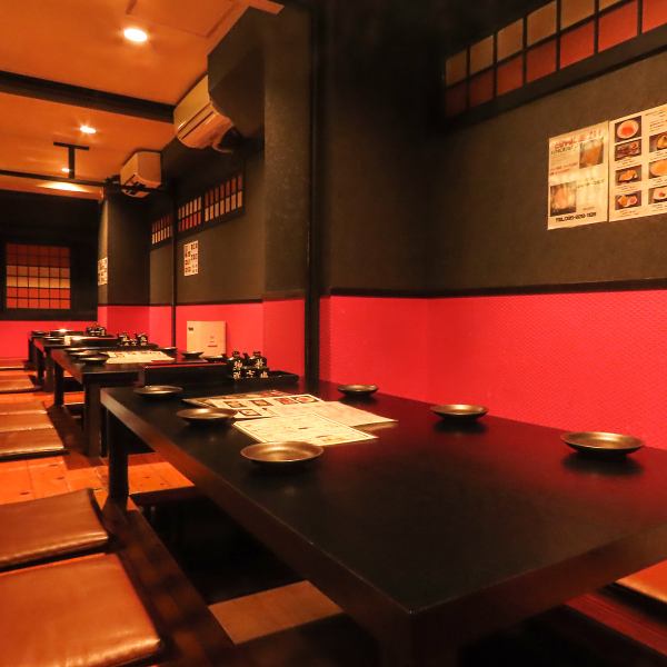 【最大25名様まで◎】個室で最大25名様迄の宴会可能★大宴会にも◎掘りごたつだから、足をゆっくり伸ばせて楽ちん♪