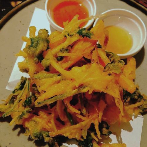 タイ風パクチー天ぷら
