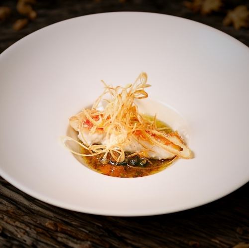 烤金眼鯛魚(帶鱗)