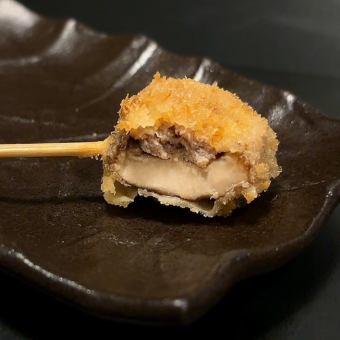 シイタケ肉詰め
