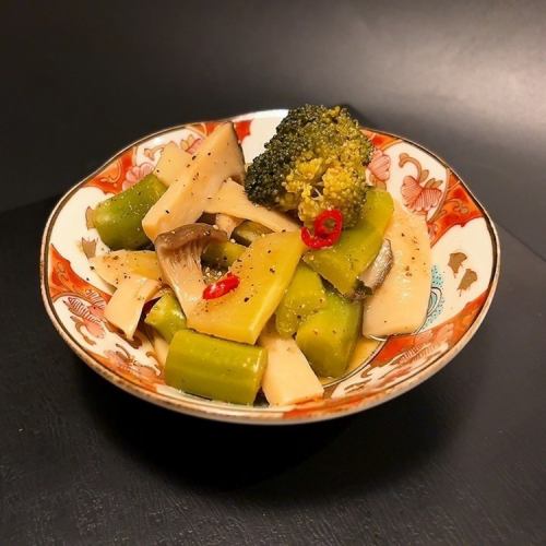 エリンギブロッコリー和風漬け