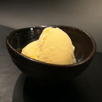バニラアイス