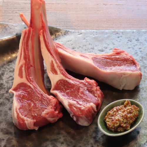 [Very popular with kids!] Lamb chops