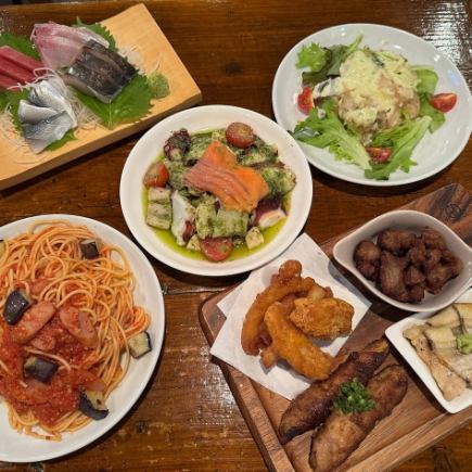 【2時間飲み放題付き】にぎ和伊コース◆4000円(税込)
