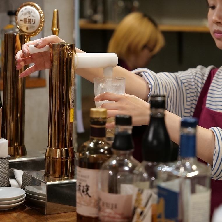 駅出てスグ！気軽に行ける立ち飲みバル☆