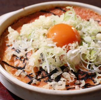 山芋のふわとろチーズ焼き　～明太ソース～