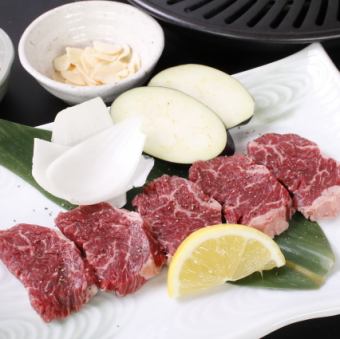 特選牛ハラミの石焼き