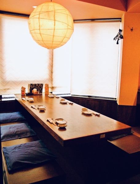 8 people, 10 people, 16 people, 20 people are fully equipped with a private room with horigotatsu.