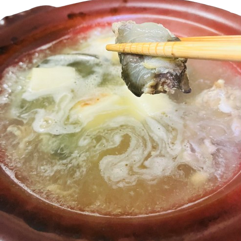 【料理15000円】世界三大美女も愛したプルプルコラーゲン☆熱々の鍋が体の内側から運気アップする縁起もの