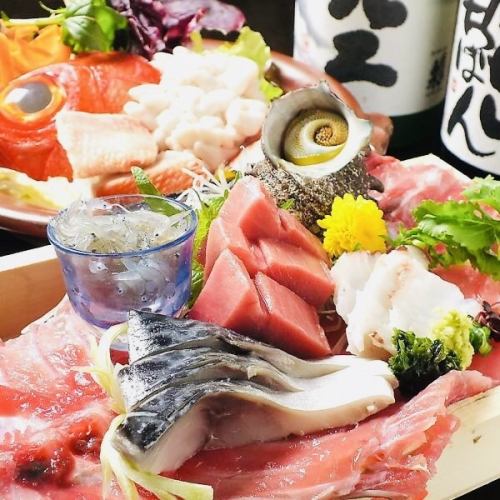 特選【おさしみ盛りあわせ】52年の目利き力で選んだ旨い魚で作ってます!ずーっと人気で売れてます!