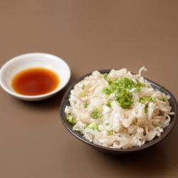ミミガーポン酢
