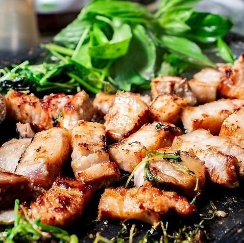 【大人気】サムギョプサル＆韓国料理食べ放題♪