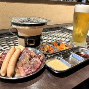 ちょい盛りセット　生ビール付き　(ハイボールに変更可)