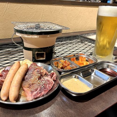 ちょい盛りセット　生ビール付き　(ハイボールに変更可)