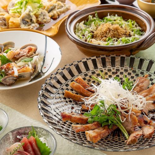 Enjoy gorgeous main dishes! Kyoto-style creative Japanese food