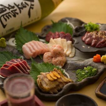 5/1から【90分飲み放題付】お料理重視の特選宴会コース◆14品全てにお肉を使ったプラン♪