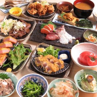 3,500 yen (tax included) with 6 course dishes where you can enjoy grilled beef tongue + 120 minutes all-you-can-drink (90 minutes LO)
