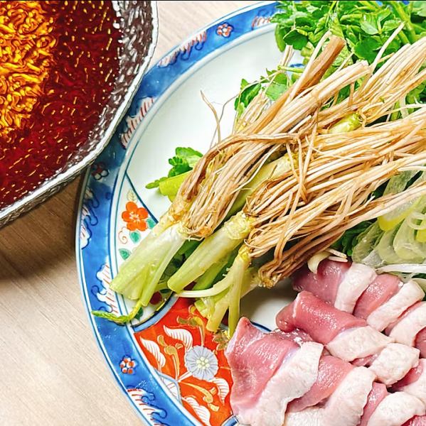 仙台せり鍋コース!牛たんやお造り盛り合わせ含む料理9品+120分飲み放題付6,000円(税込)