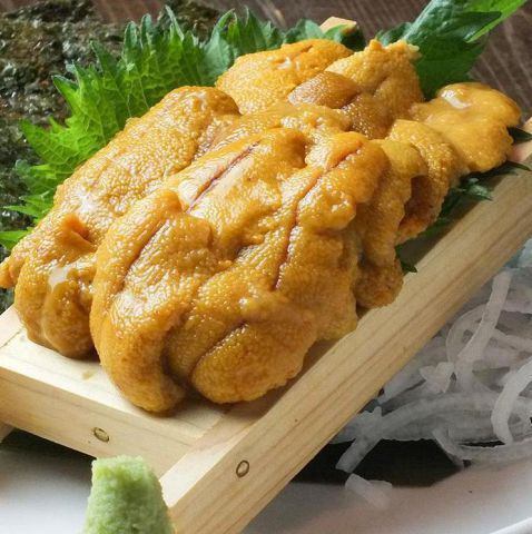 Ni-chome Sakaba's specialty! Fresh sea urchin! Great value for money and highly satisfying