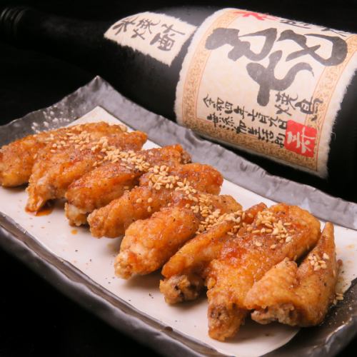 Nagoya-style sweet fried chicken wings (3 pieces)